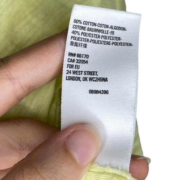 We The Free Martine West Coast Surf Club Tank Top Lime yellow medium - Picture 8 of 9